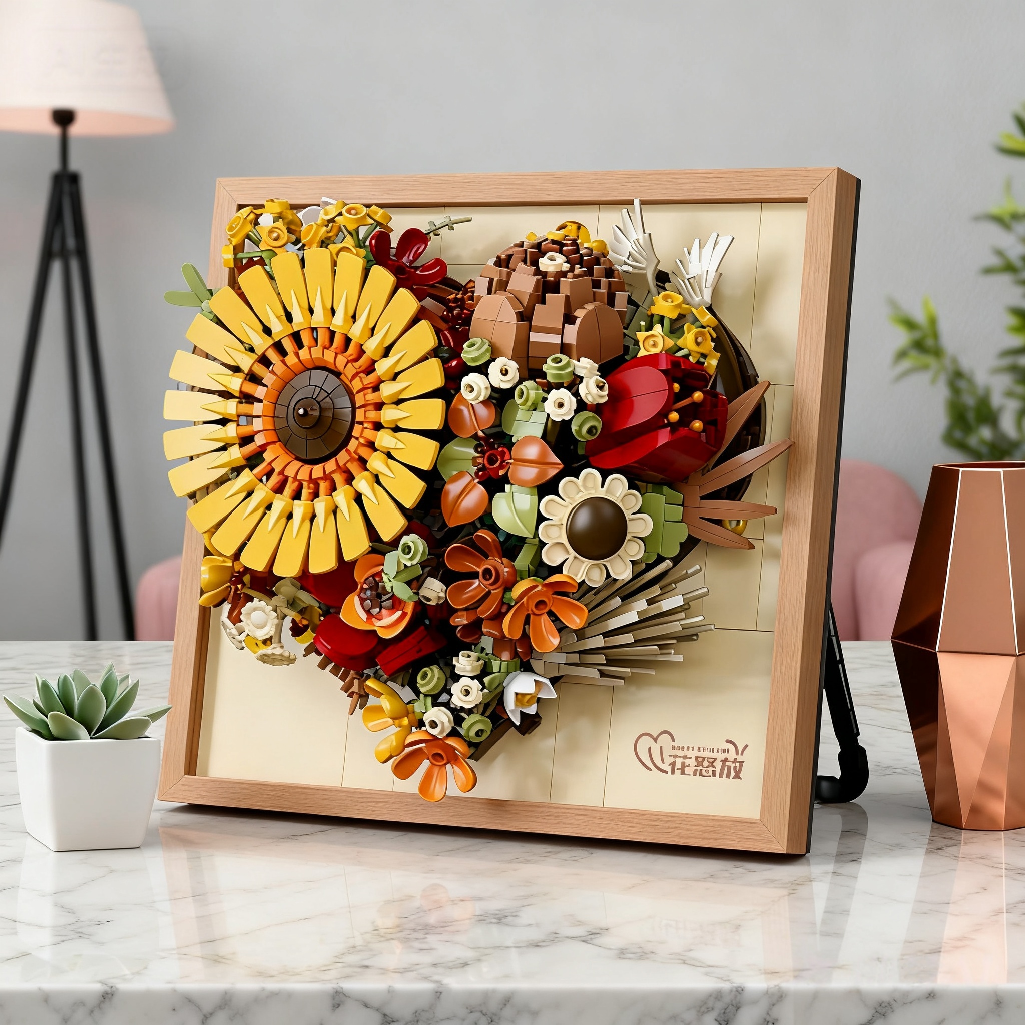 Diy Electronics For Adults - KNEW BUILT Eternal Flower Building Block
