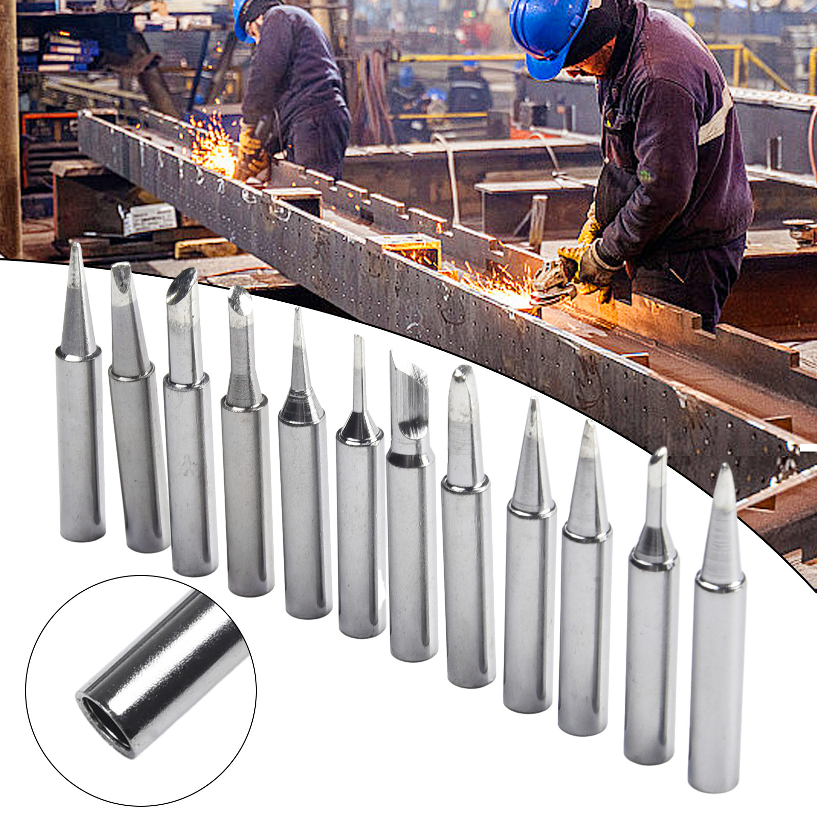 Soldering Iron Kit - 12pcs Soldering Iron Tips Set For