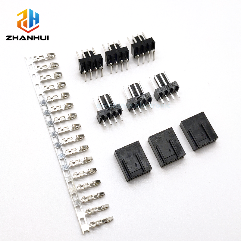 Male Female Header Pin - 10-50Pcs 2.54mm Pitch KF2510 4Pin Connector,