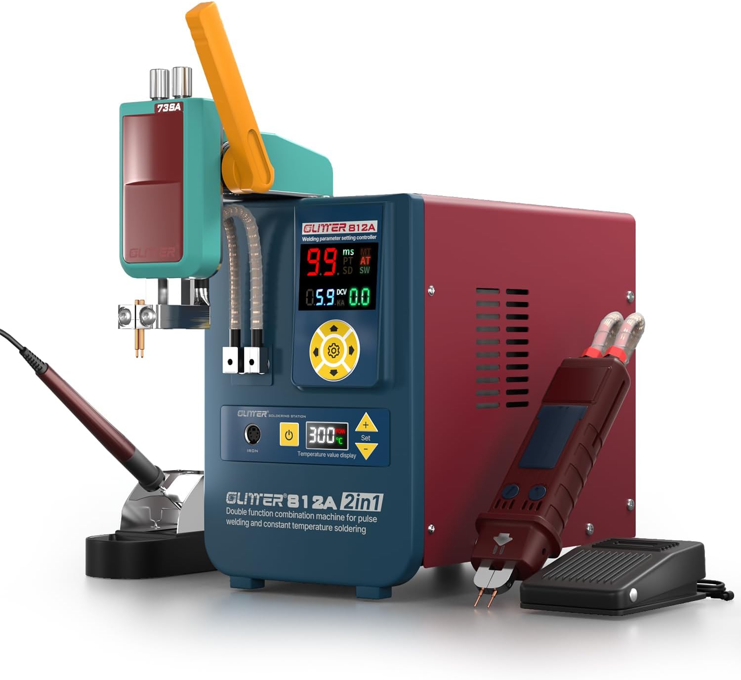 Diy Electronics Spot Welder - Spot Welder & Soldering Station, 14500W