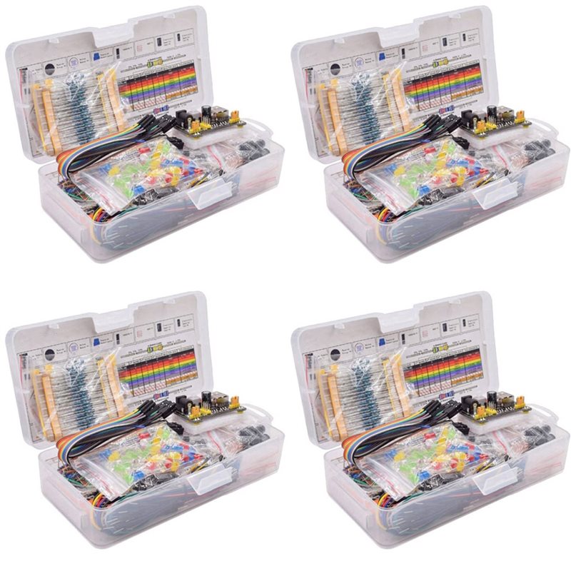 Diy Electronics Set - JABS-4X New Breadboard Set Electronics Component