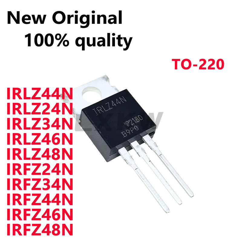 Mosfet Transistor Set - 10/PCS New Original IRLZ44N IRFZ34N IRLZ24N