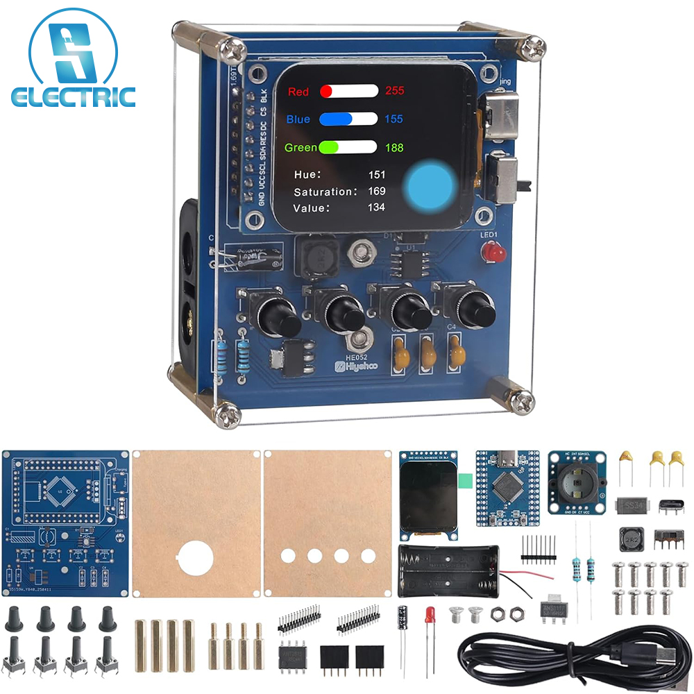 Diy Electronics For Adults - DIY Color Recognition Soldering Practice Kit