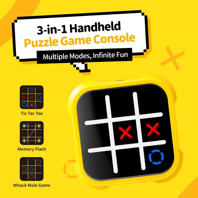 3 In 1 Tic Tac Toe Board Game  - Diy Electronics For Adults 评论和价格