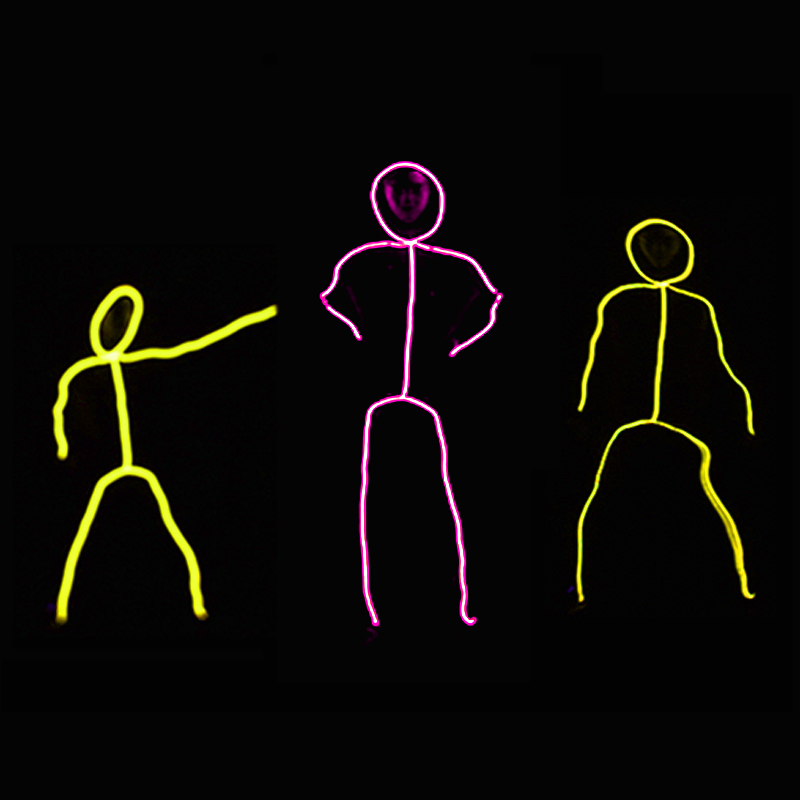 Cosplay Matchstick Men Costume - Diy Electronics Set 评论和价格