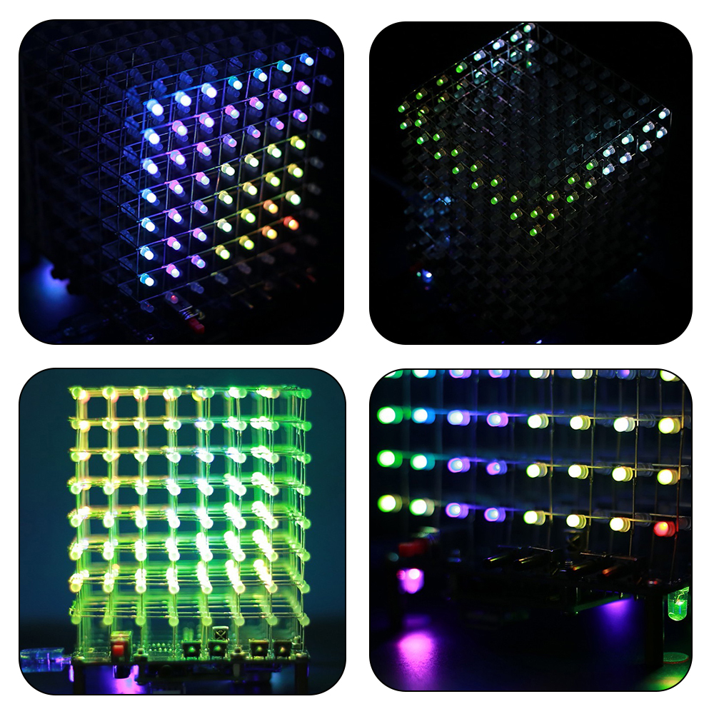 DIY Electronic Kit RGB Music L - Diy Electronics India 评论和价格