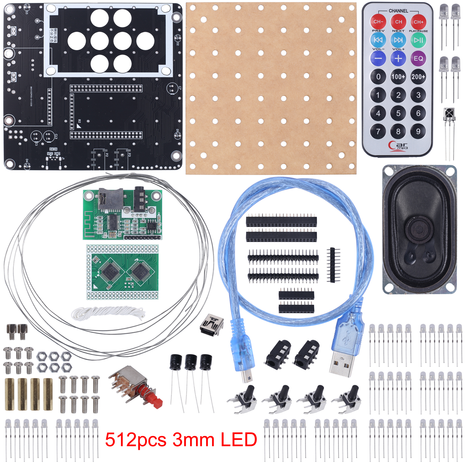 DIY Electronic Kit RGB Music L - Diy Electronics India 评论和价格