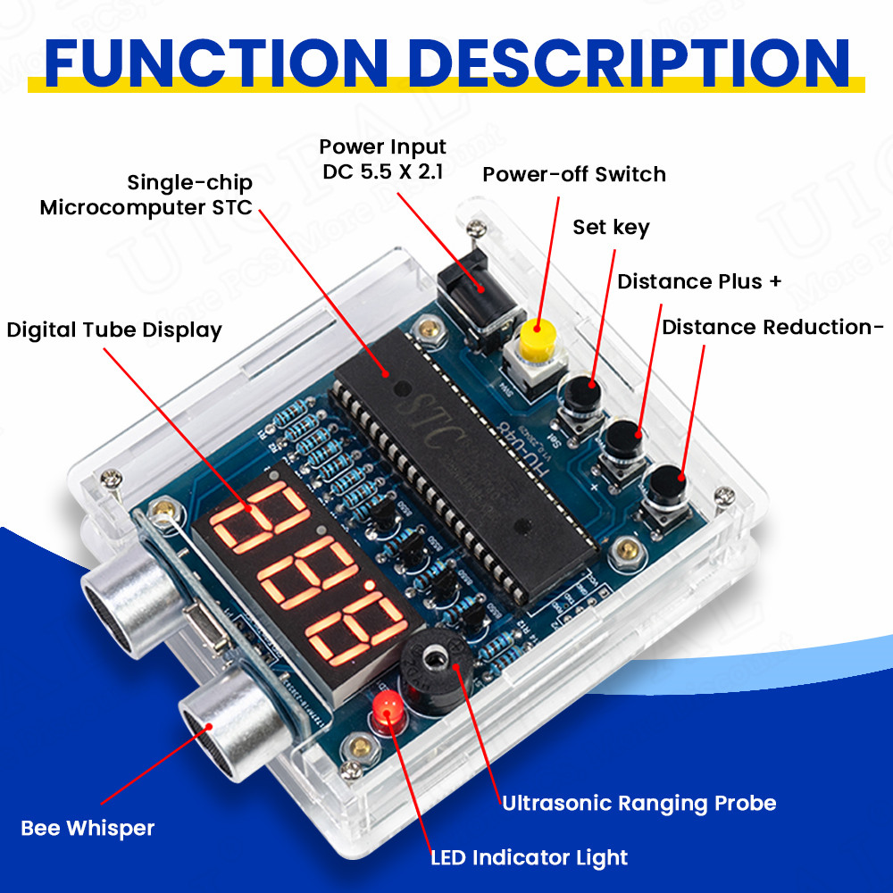 DIY Ultrasonic Ranging Electro - Diy Electronics For Adults 评论和价格