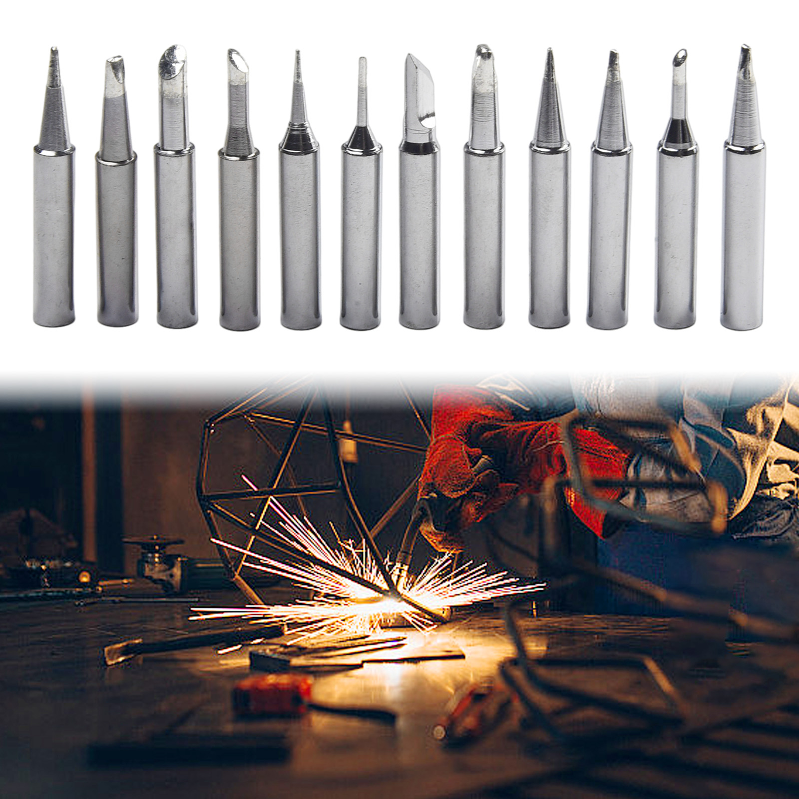 12pcs Soldering Iron Tips Set  - Soldering Iron Kit 评论和价格
