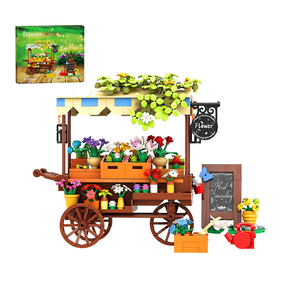 MOC Christmas Themed Flower St - Diy Electronics Market 评论和价格