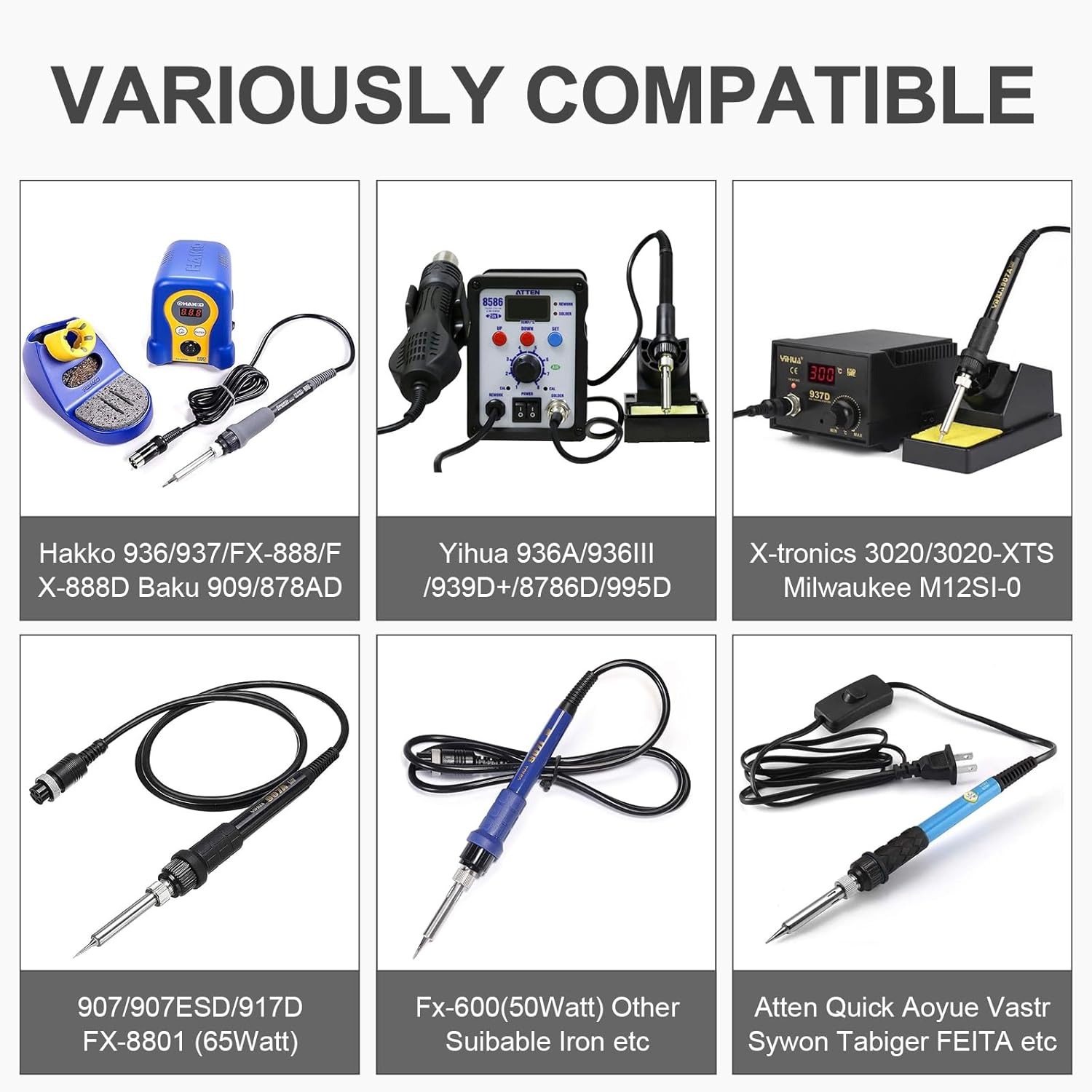 13PCS/Set 900M-T Soldering Iro - Soldering Iron Kit 评论和价格