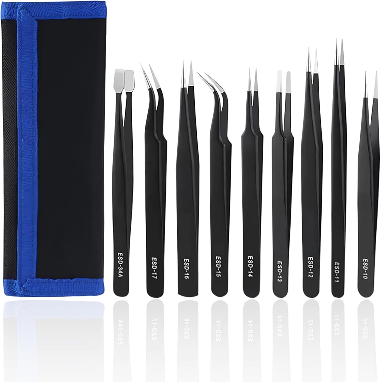 Precision Anti-static Tweezers - Soldering Iron Kit 评论和价格