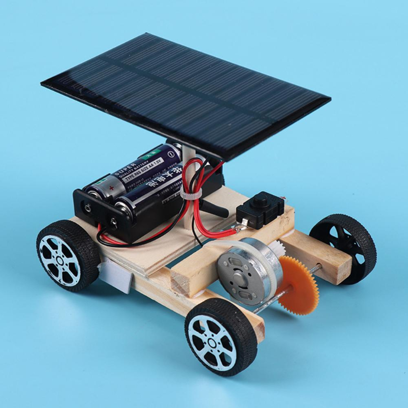 Assemble Solar Car Creative In - Diy Electronics Set 评论和价格