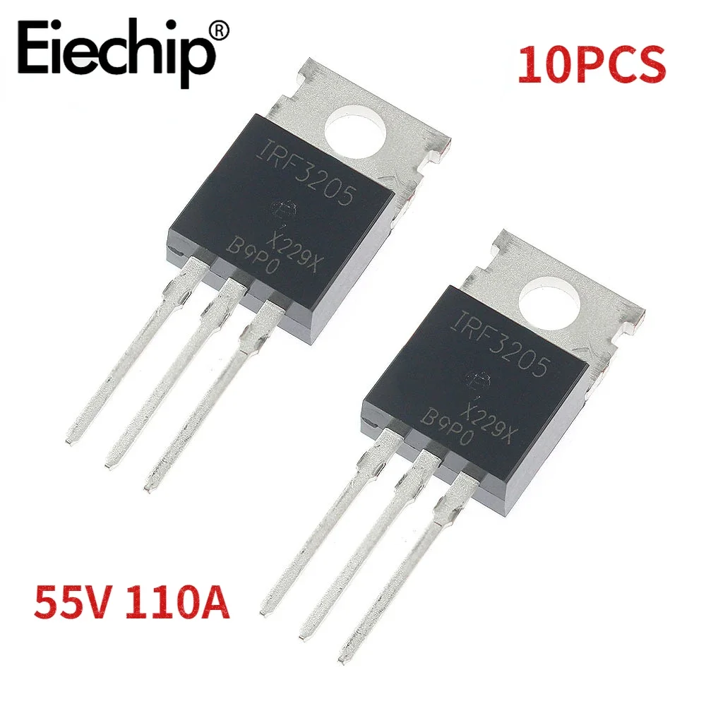 10PCS IRF3205 Transistor IRF32 - Mosfet Transistor Set 评论和价格