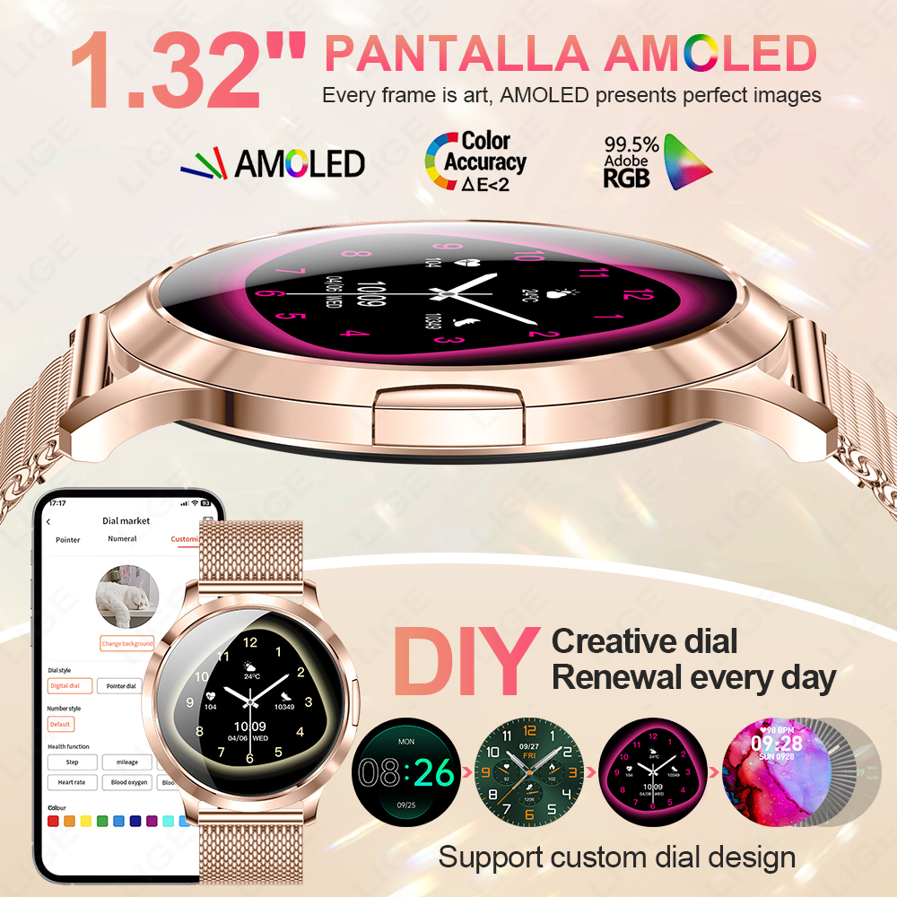 LIGE 2026 New Smart Watch Wome - Diy Electronics For Adults 评论和价格