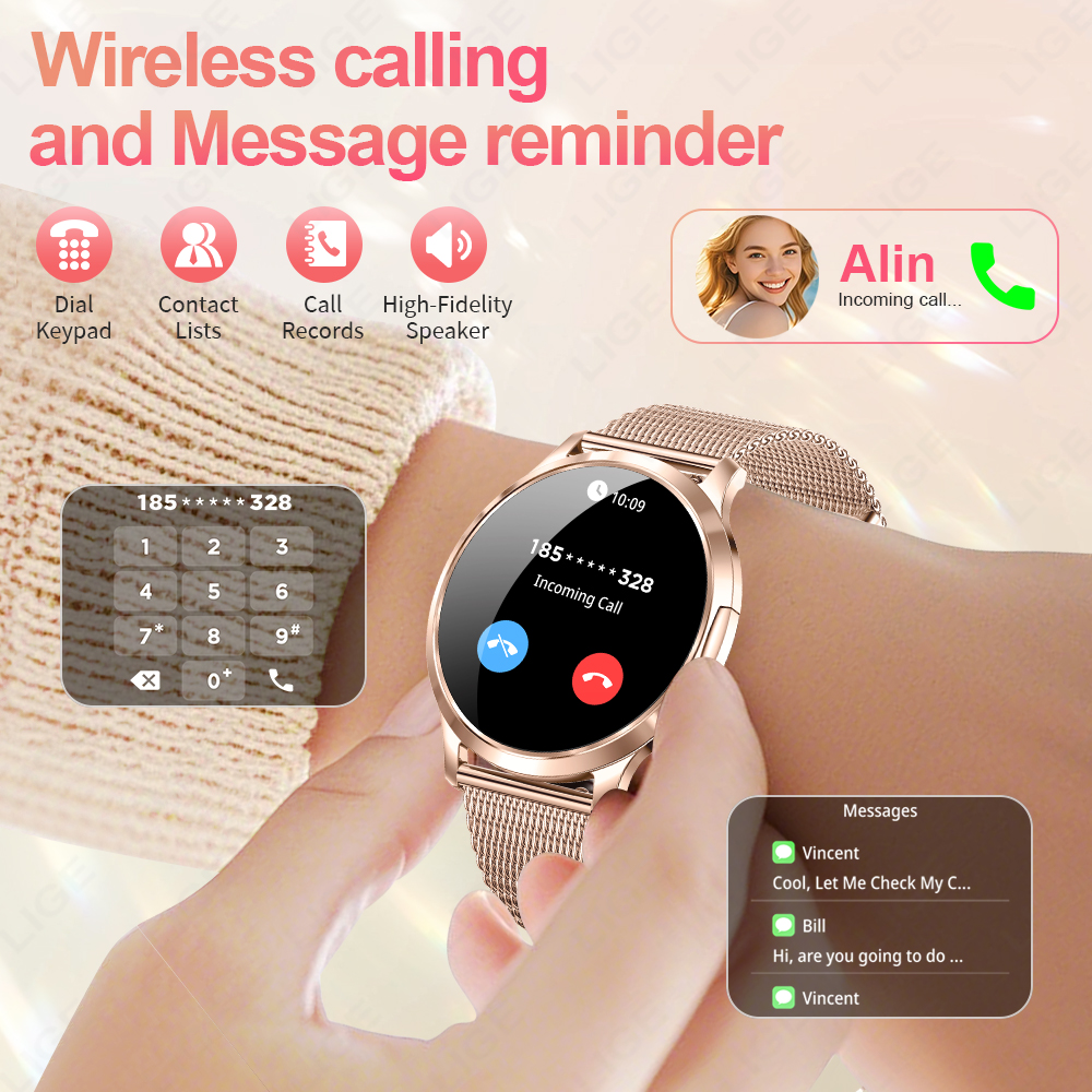 LIGE 2026 New Smart Watch Wome - Diy Electronics For Adults 评论和价格
