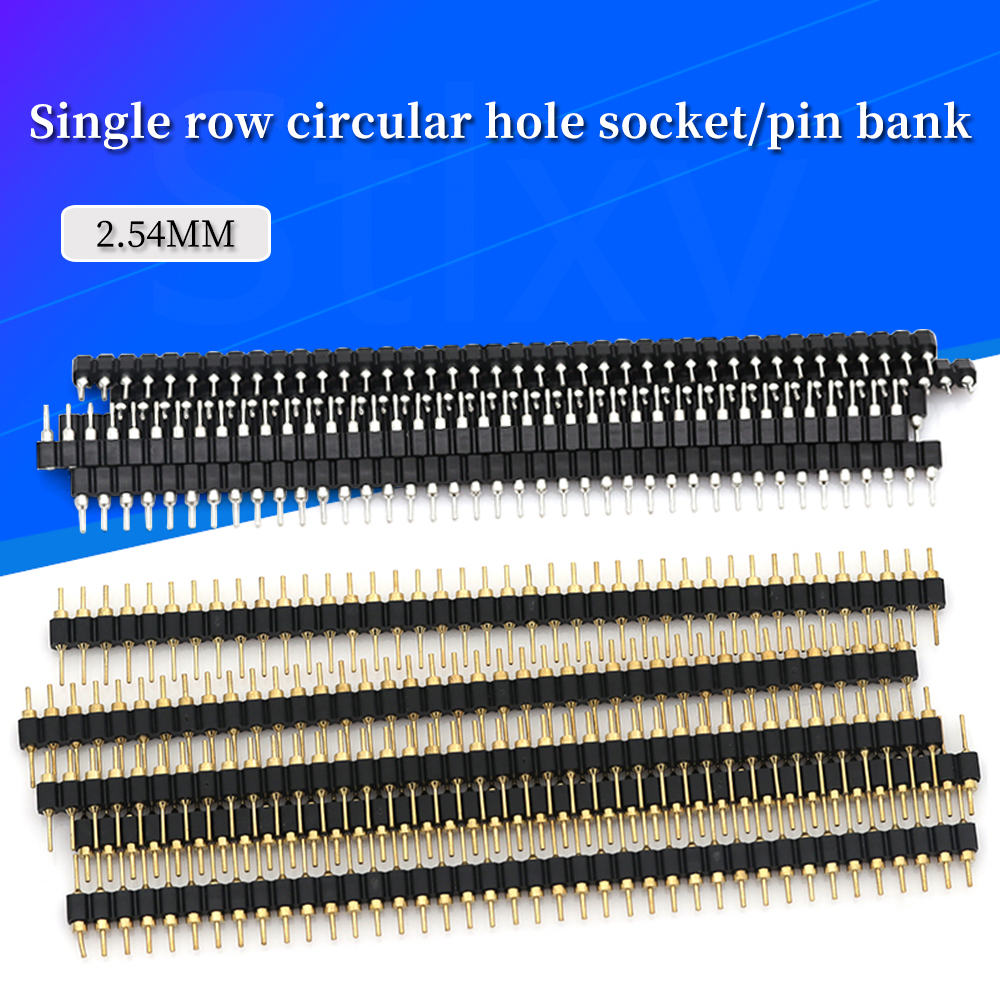 Javino 5/20/50Pcs 1x40 Pin Con - Male Female Header Pin 评论和价格