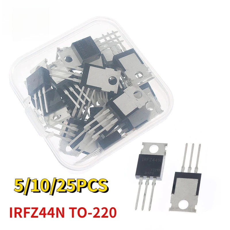 5/10/25PCS IRFZ44N TO-220 IRFZ - Mosfet Transistor Set 评论和价格