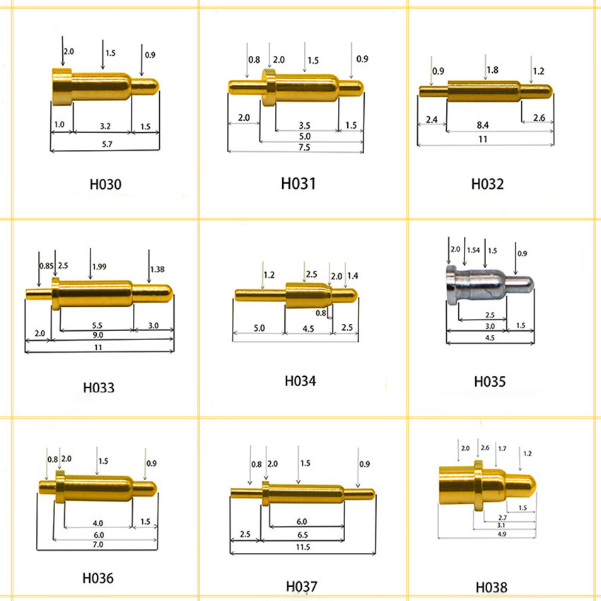 1Pcs High Current Spring Loade - Male Female Header Pin 评论和价格