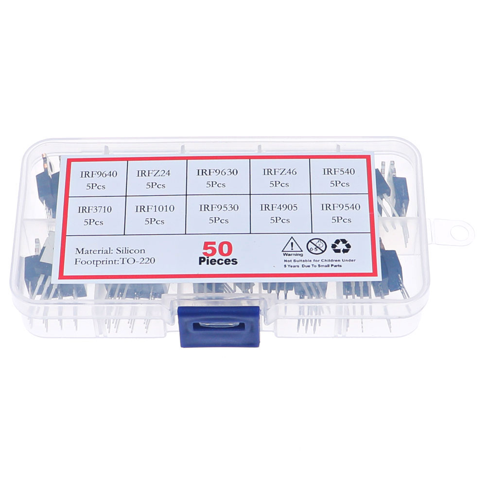 50Pcs 10 Values Mosfet Transis - Mosfet Transistor Set 评论和价格