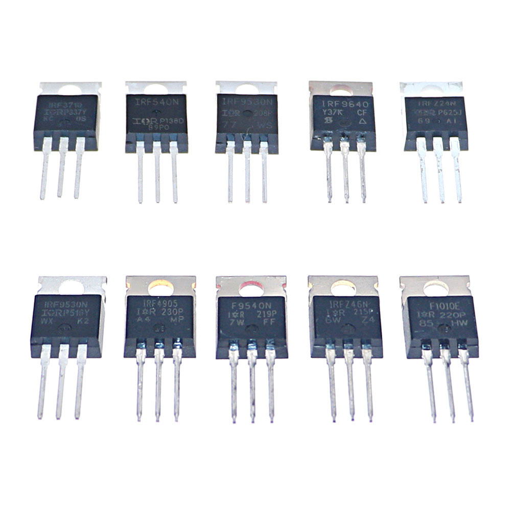 50Pcs 10 Values Mosfet Transis - Mosfet Transistor Set 评论和价格
