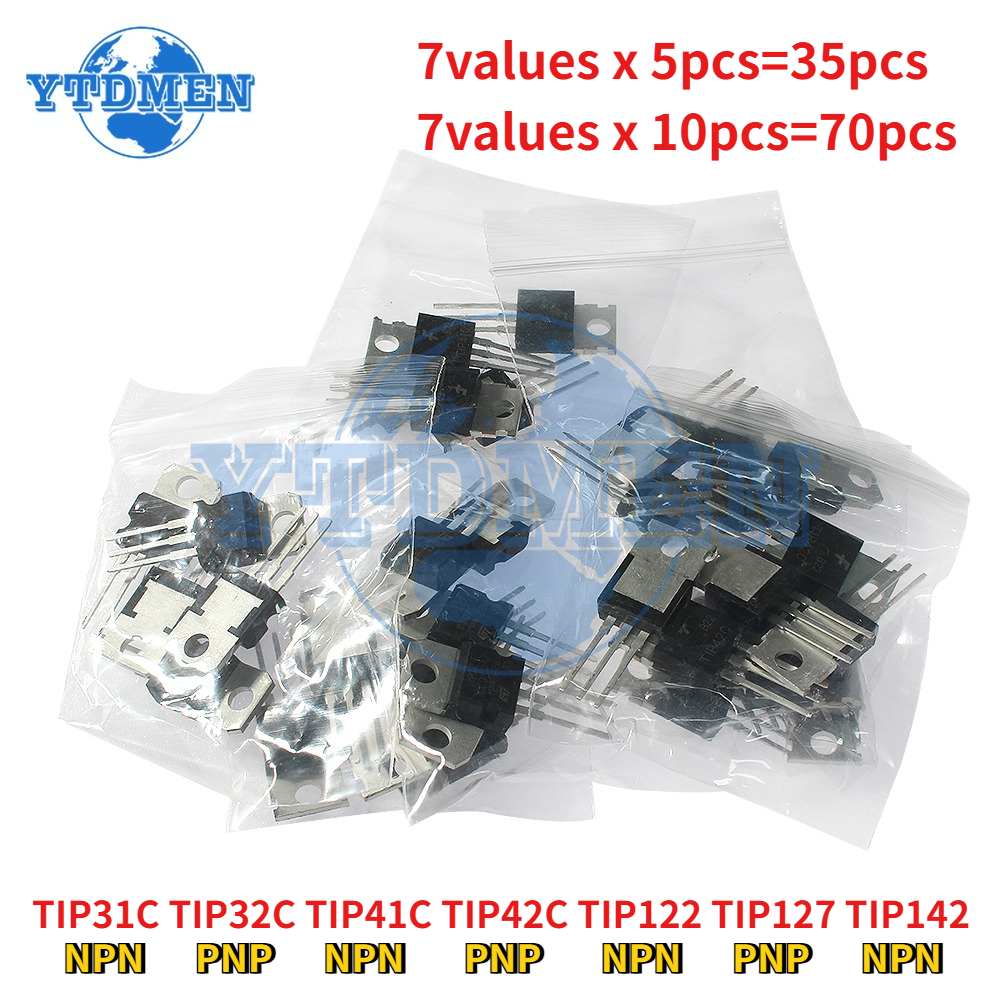 35/70pcs 7values Transistor Ki - Mosfet Transistor Set 评论和价格