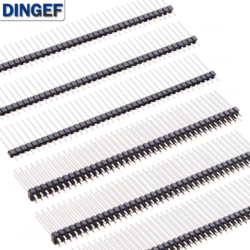 10PCS Single Double Row Male 1 - Male Female Header Pin 评论和价格