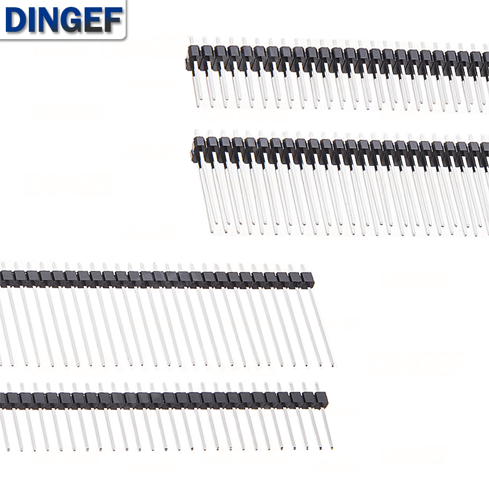 10PCS Single Double Row Male 1 - Male Female Header Pin 评论和价格