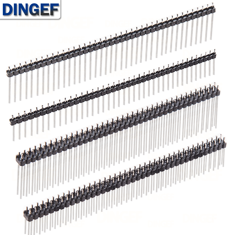 10PCS Single Double Row Male 1 - Male Female Header Pin 评论和价格