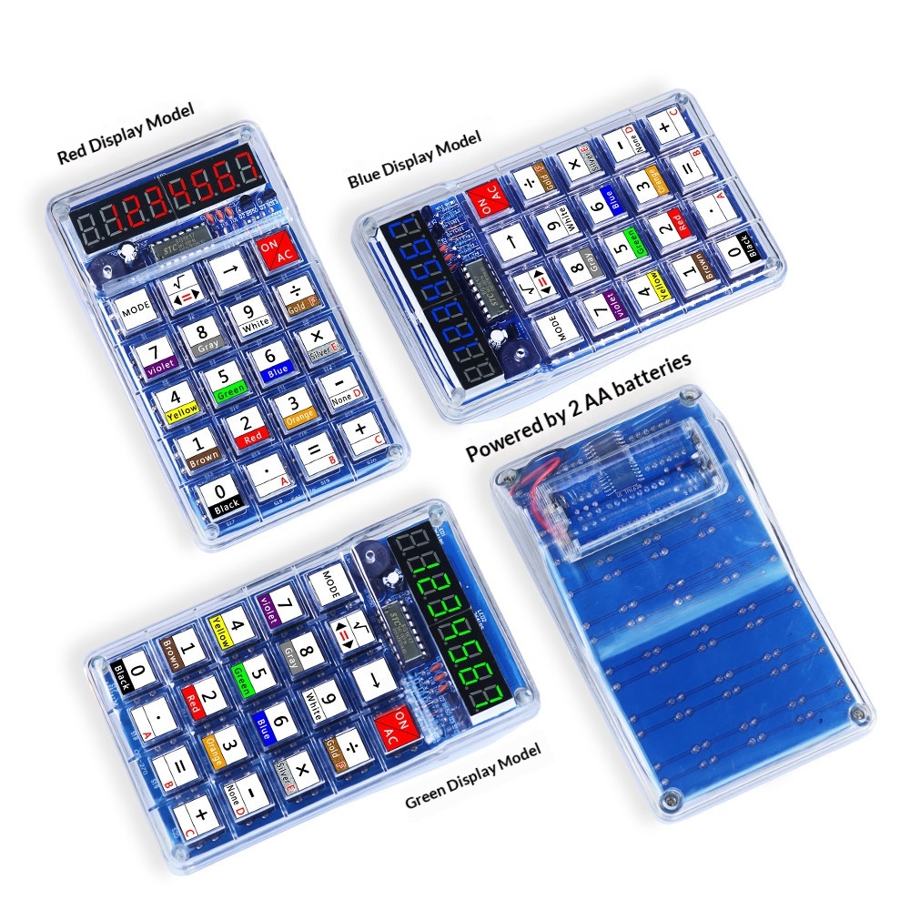 Calculator Production Kit, Ele - Homemade Diy Electronics 评论和价格