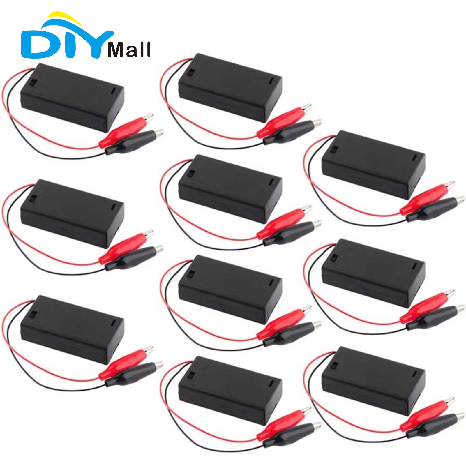 10 Sets AA Battery Box with Sw - Diy Innovative Electronics 评论和价格