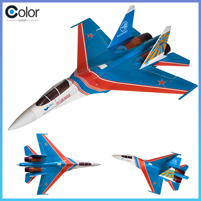 Su-27 Ducted Fan Rc Fighter Du - Diy Electronics Kids 评论和价格