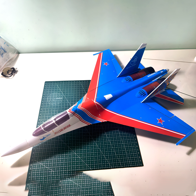 Su-27 Ducted Fan Rc Fighter Du - Diy Electronics Kids 评论和价格