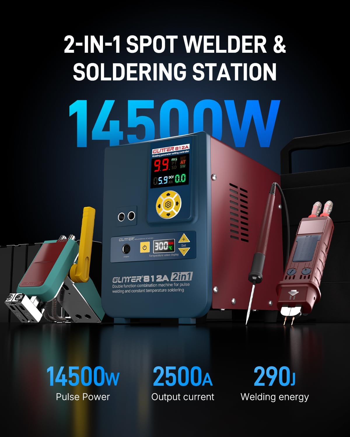 Spot Welder & Soldering Statio - Diy Electronics Spot Welder 评论和价格