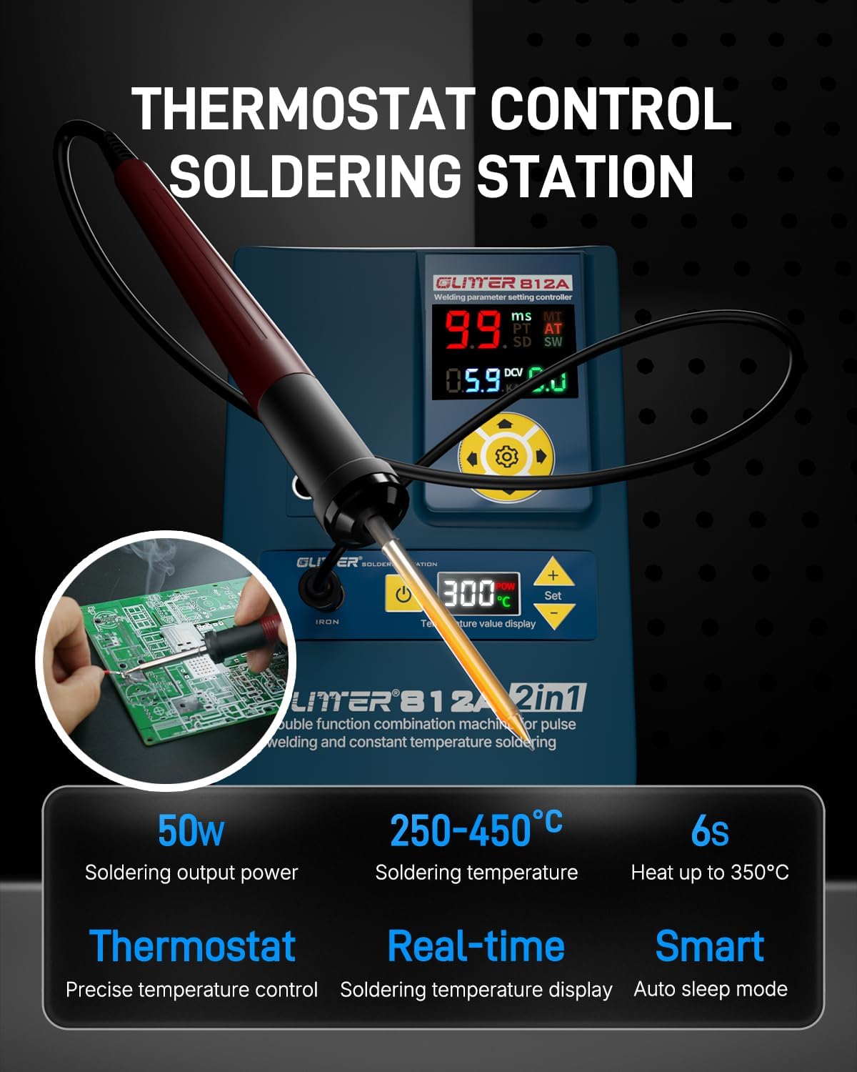 Spot Welder & Soldering Statio - Diy Electronics Spot Welder 评论和价格