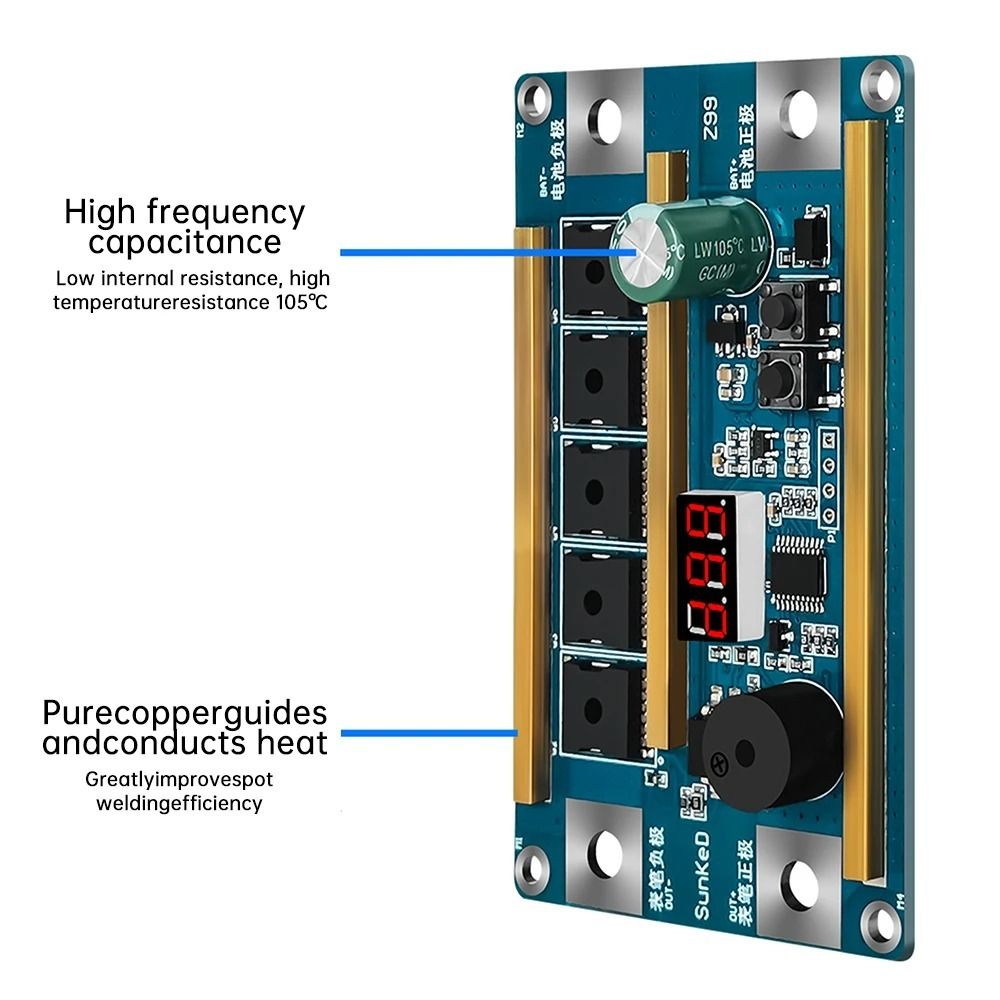 Portable 12V Spot Welder Digit - Diy Electronics Spot Welder 评论和价格