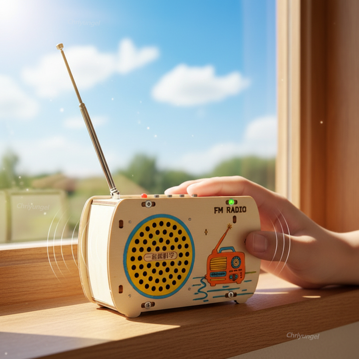 DIY Wooden Radio Kit Retro FM  - Diy Electronics Kids 评论和价格