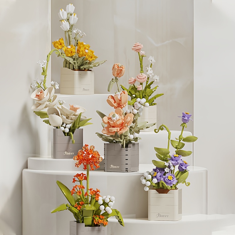 Flower Creative Puzzle Assembl - Diy Electronics For Adults 评论和价格