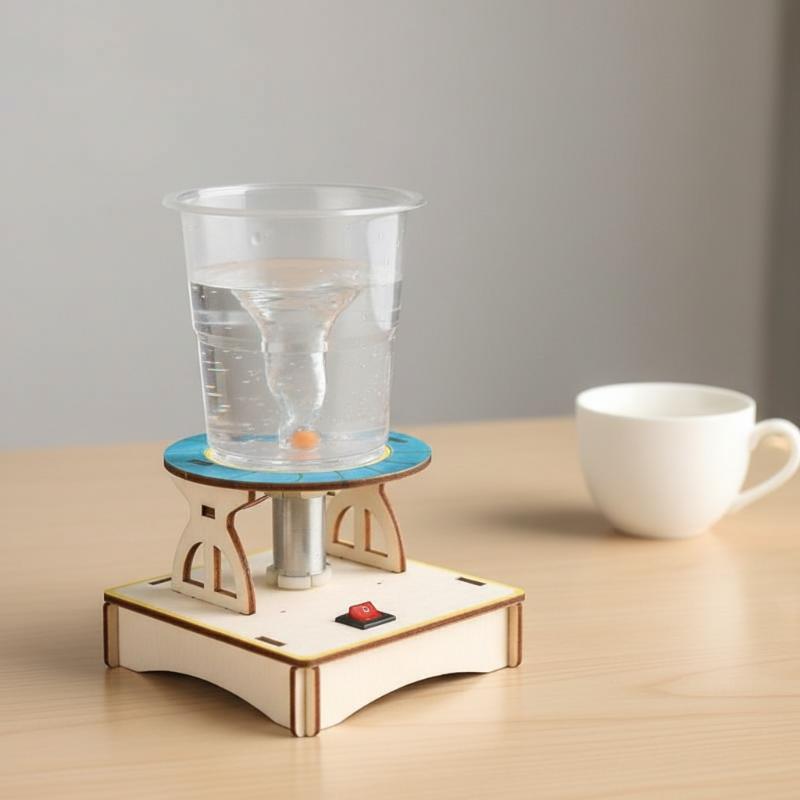 A Set Of Rotator Wooden Puzzle - Diy Electronics Set 评论和价格