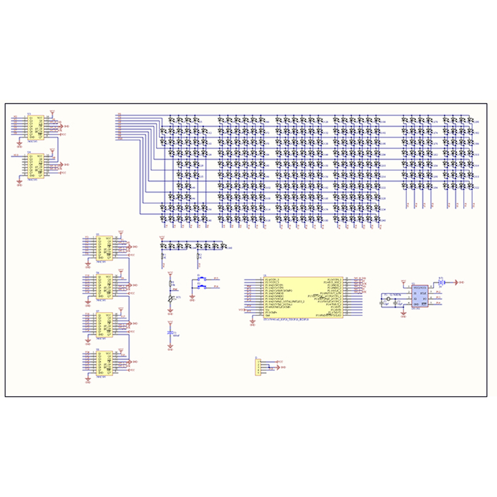 DIY Digital Dot Matrix Clock E - Diy Electronics For Adults 评论和价格