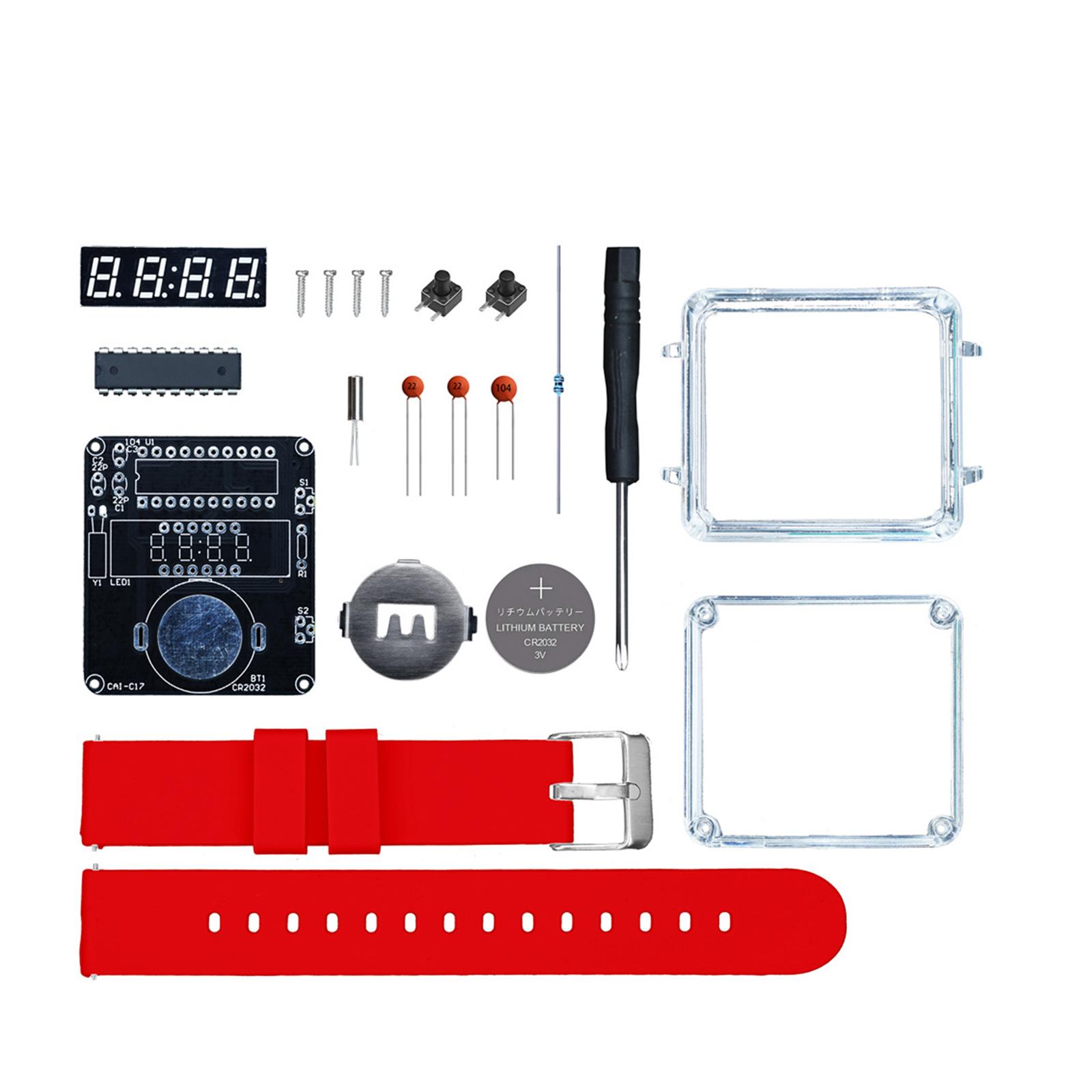 DIY Electronic Watch Kit Weldi - Diy Innovative Electronics 评论和价格