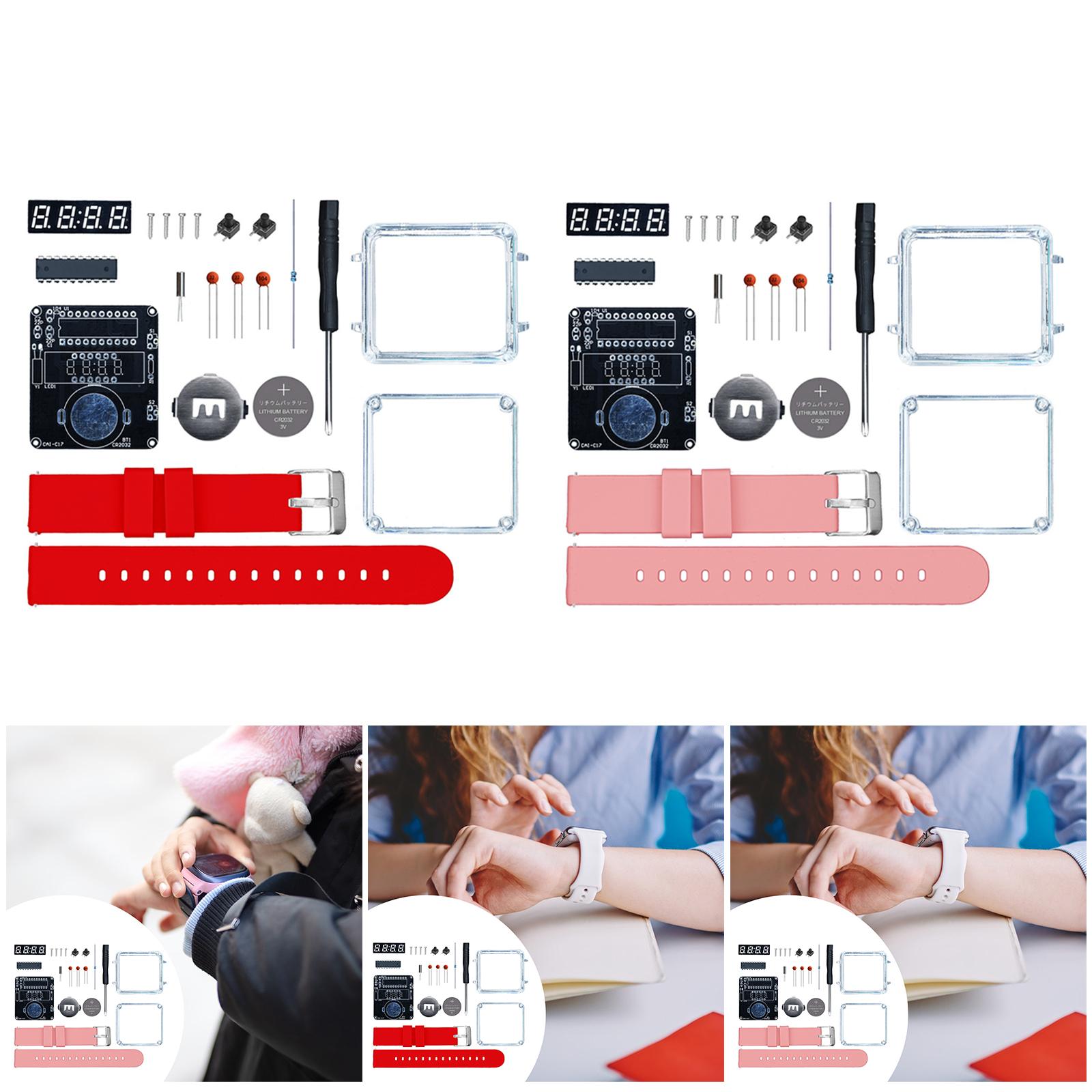 DIY Electronic Watch Kit Weldi - Diy Innovative Electronics 评论和价格