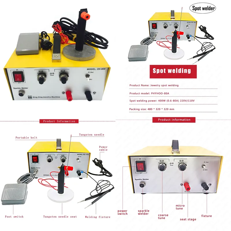 Hot Sale 80A Spot Welder Jewel - Diy Electronics Spot Welder 评论和价格