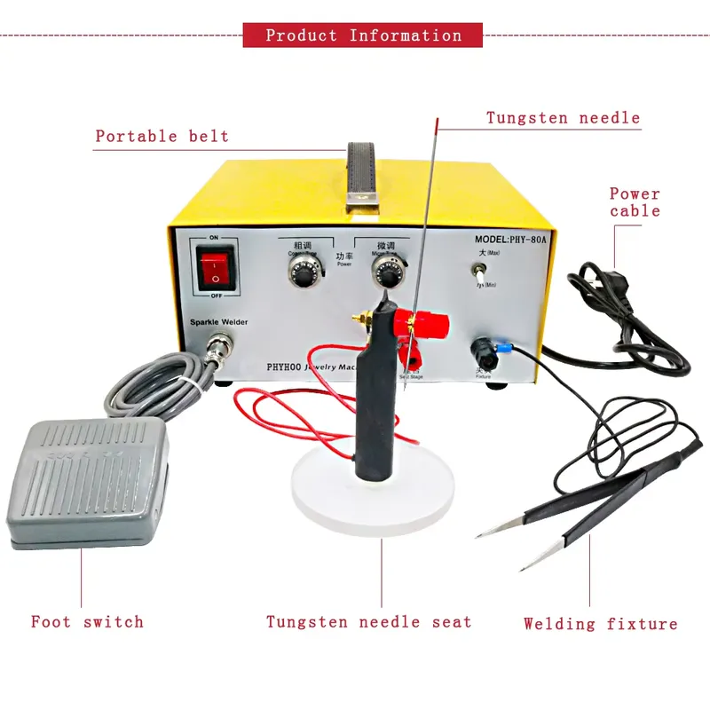 Hot Sale 80A Spot Welder Jewel - Diy Electronics Spot Welder 评论和价格
