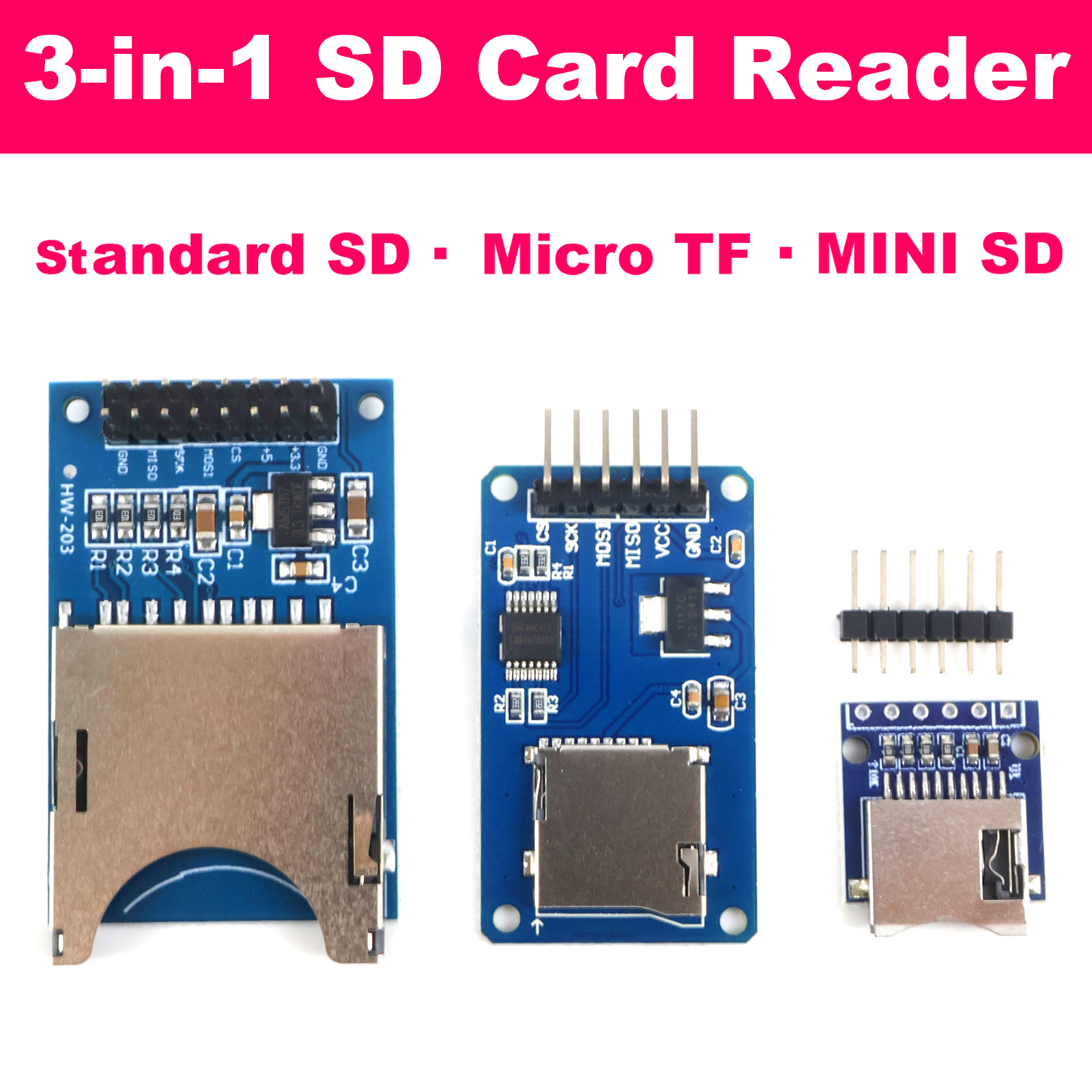 SD Card Reader Module Micro TF - Sd Card Module Spi 评论和价格