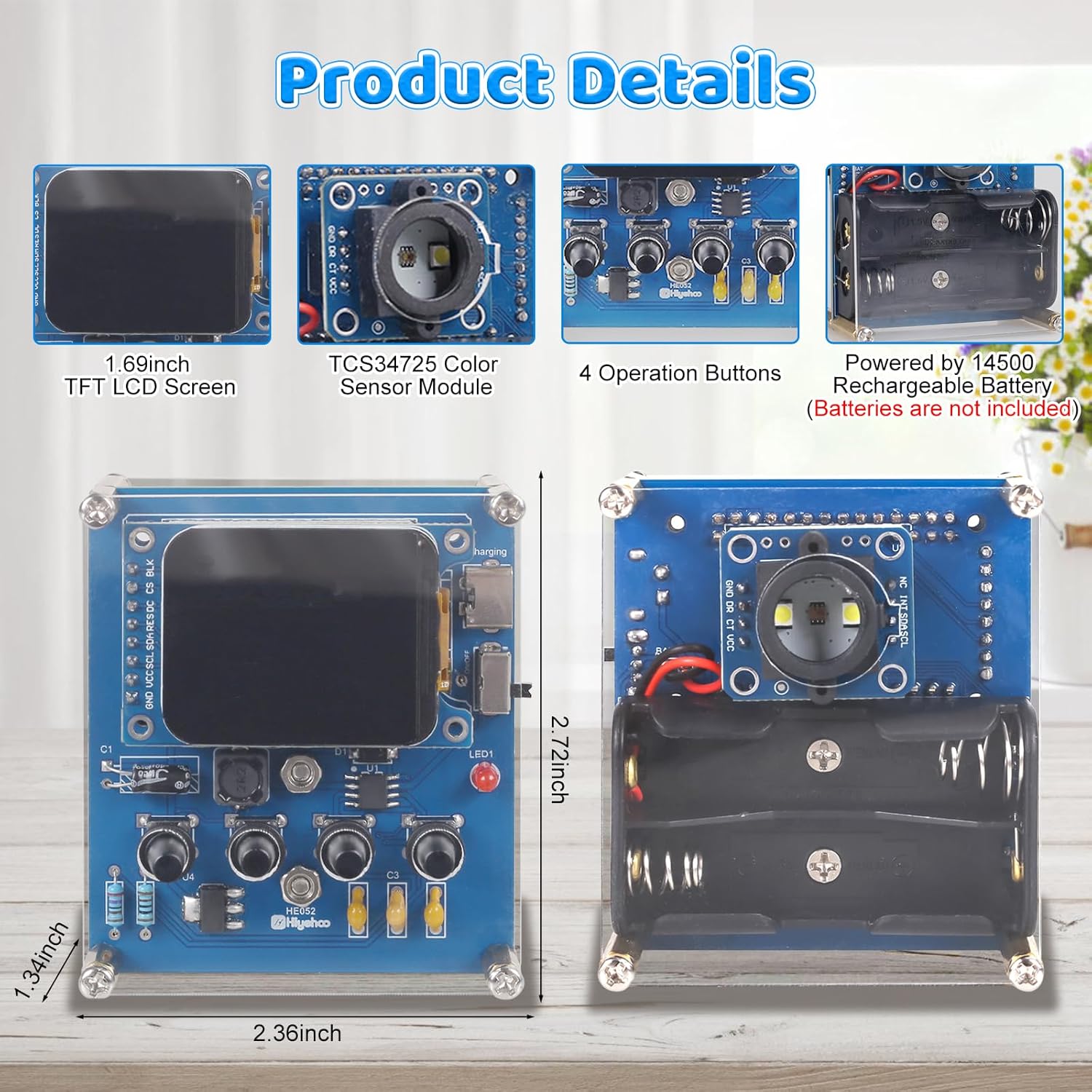 DIY Color Recognition Solderin - Diy Electronics For Adults 评论和价格