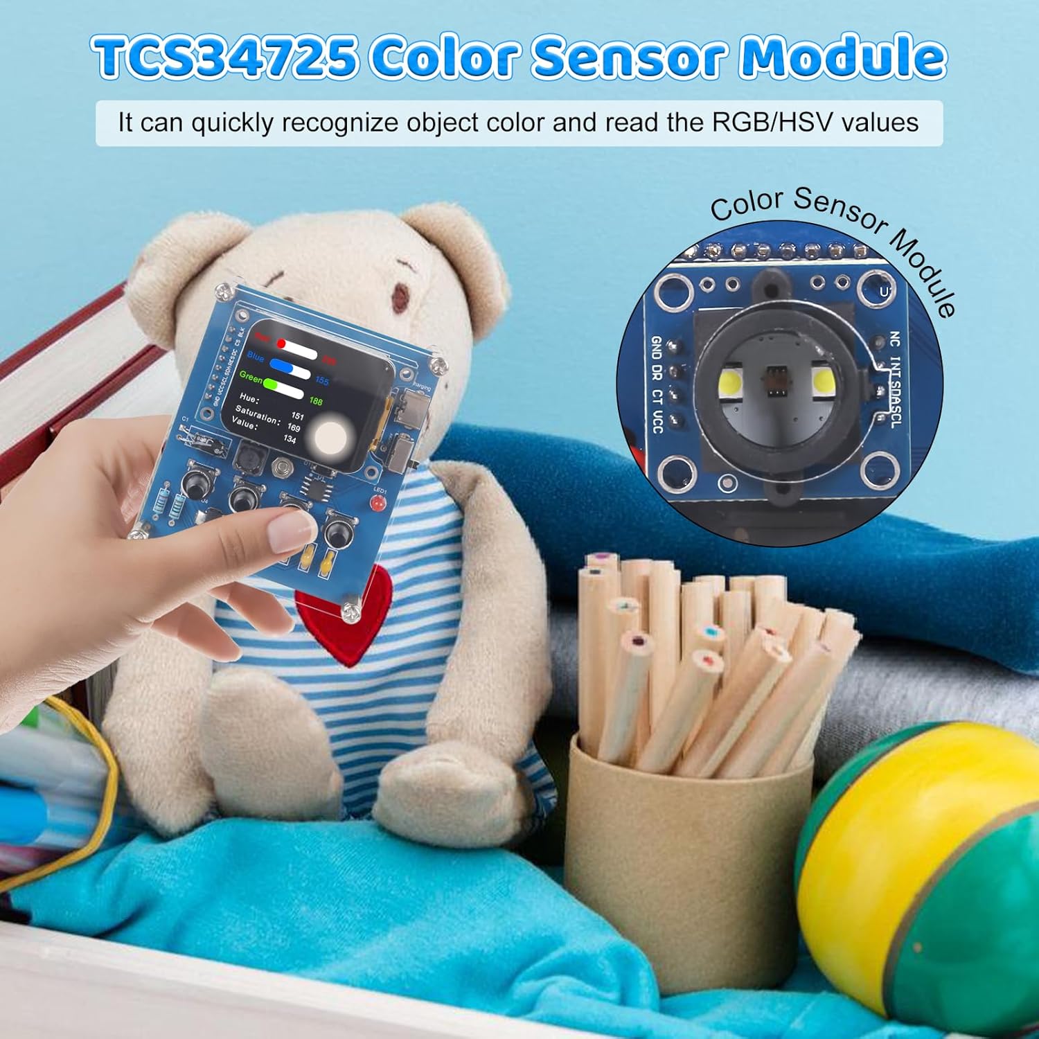DIY Color Recognition Solderin - Diy Electronics For Adults 评论和价格