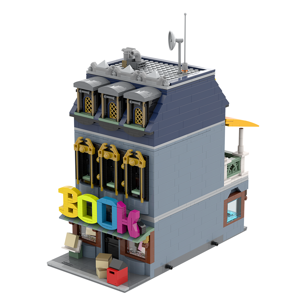 Gobricks MOC Little Bookshop B - Diy Electronics Market 评论和价格