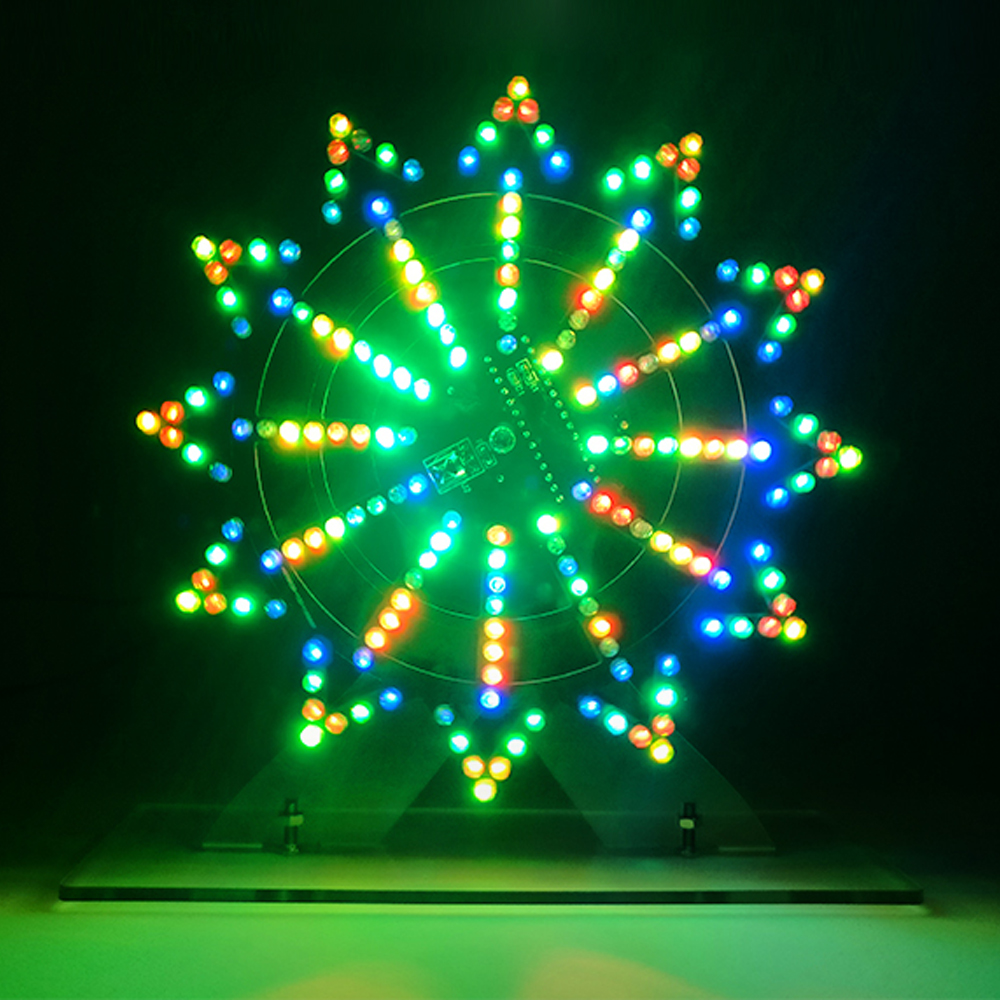 DIY electronic kit LED rotatin - Diy Electronics India 评论和价格