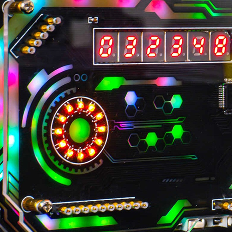WISH Desktop Digital Clock Ele - Diy Innovative Electronics 评论和价格